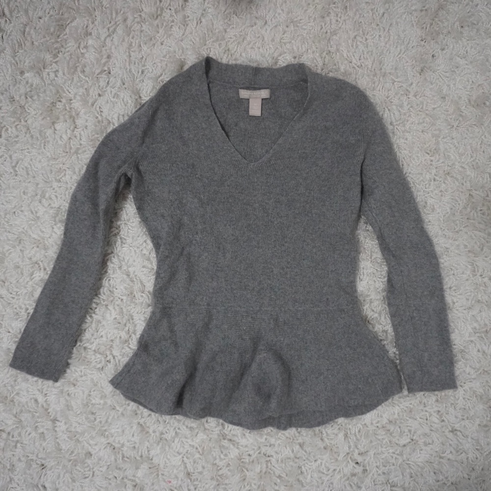 Banana Republic Gray Long-sleeve Sweater